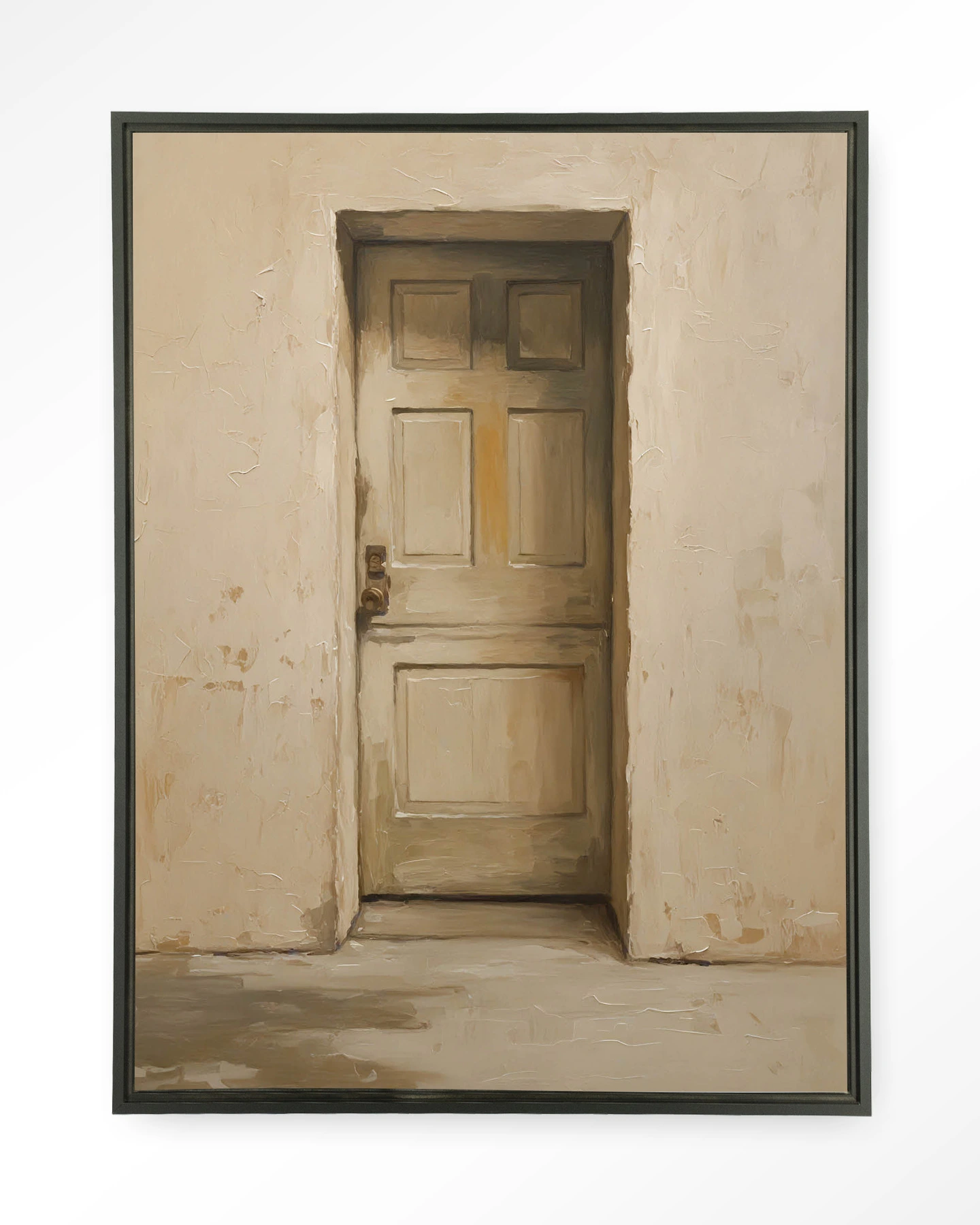 Beige Door - Wandkleed - Afbeelding 4