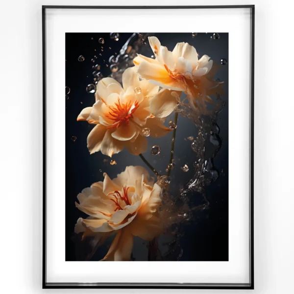 Waterflower Dark - Art print