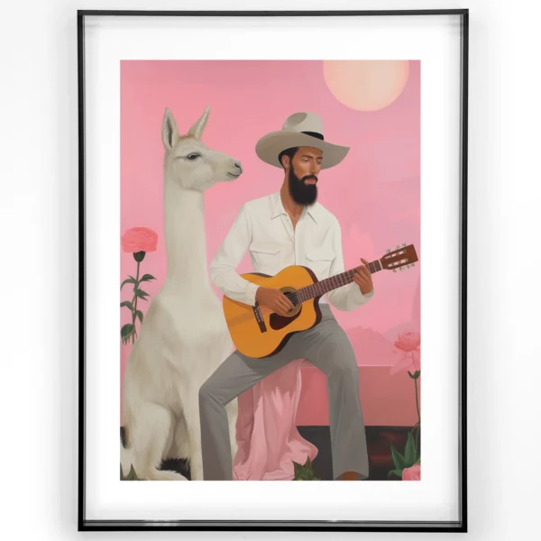 Delilah Lama - Art print