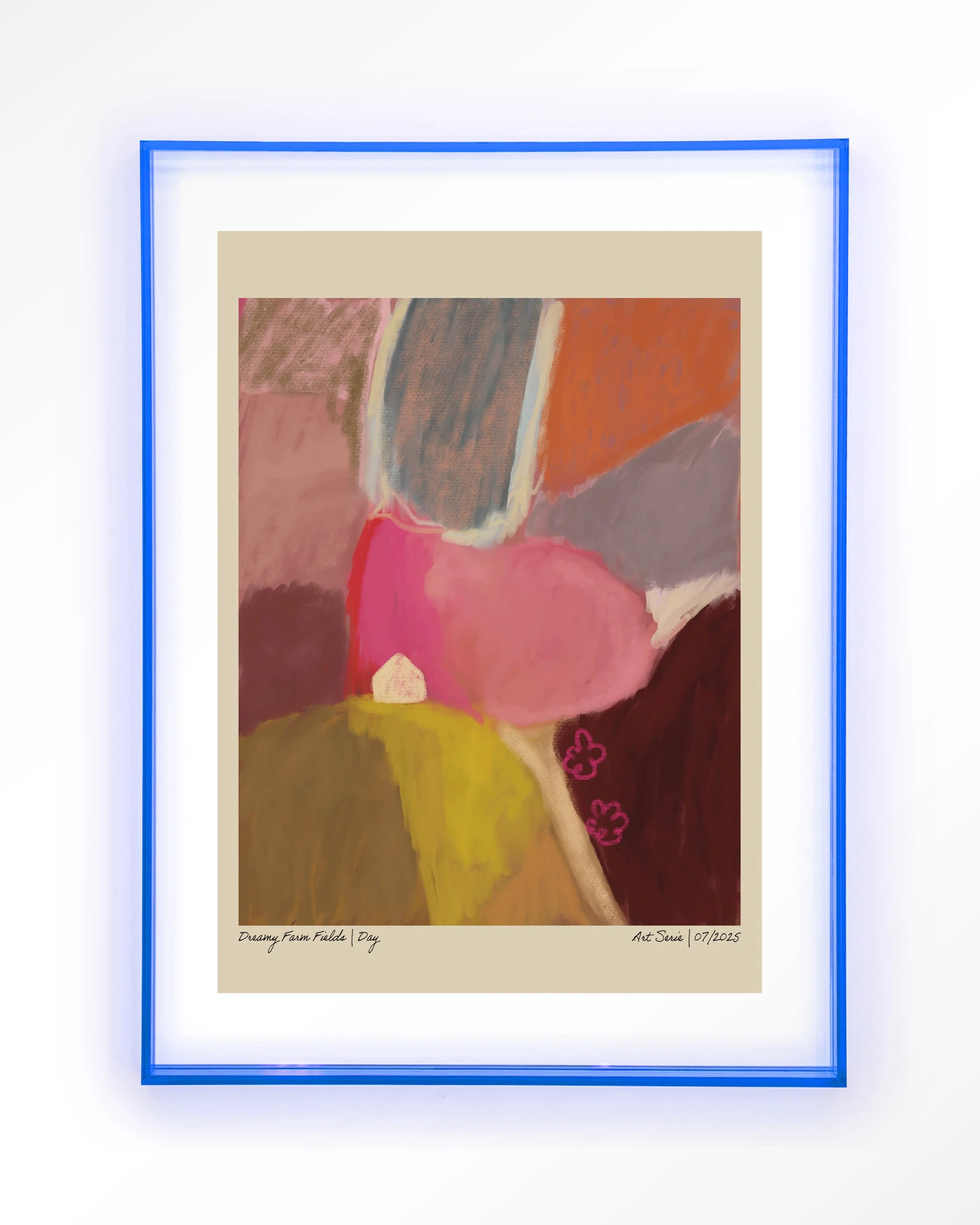 Dreamy Farmfield By Day - Art print - Afbeelding 15