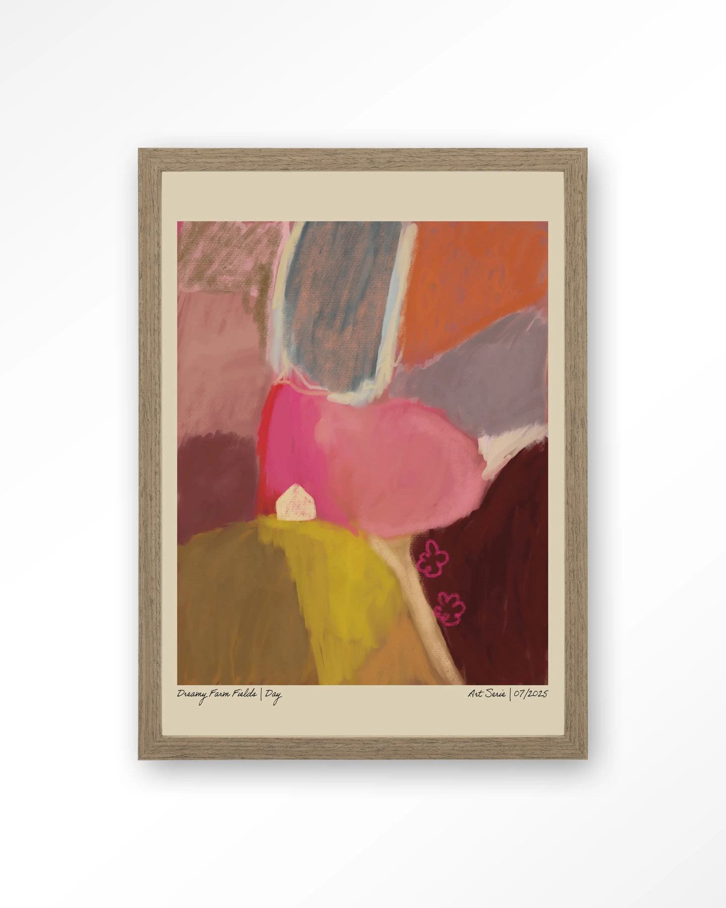Dreamy Farmfield By Day - Art print - Afbeelding 18