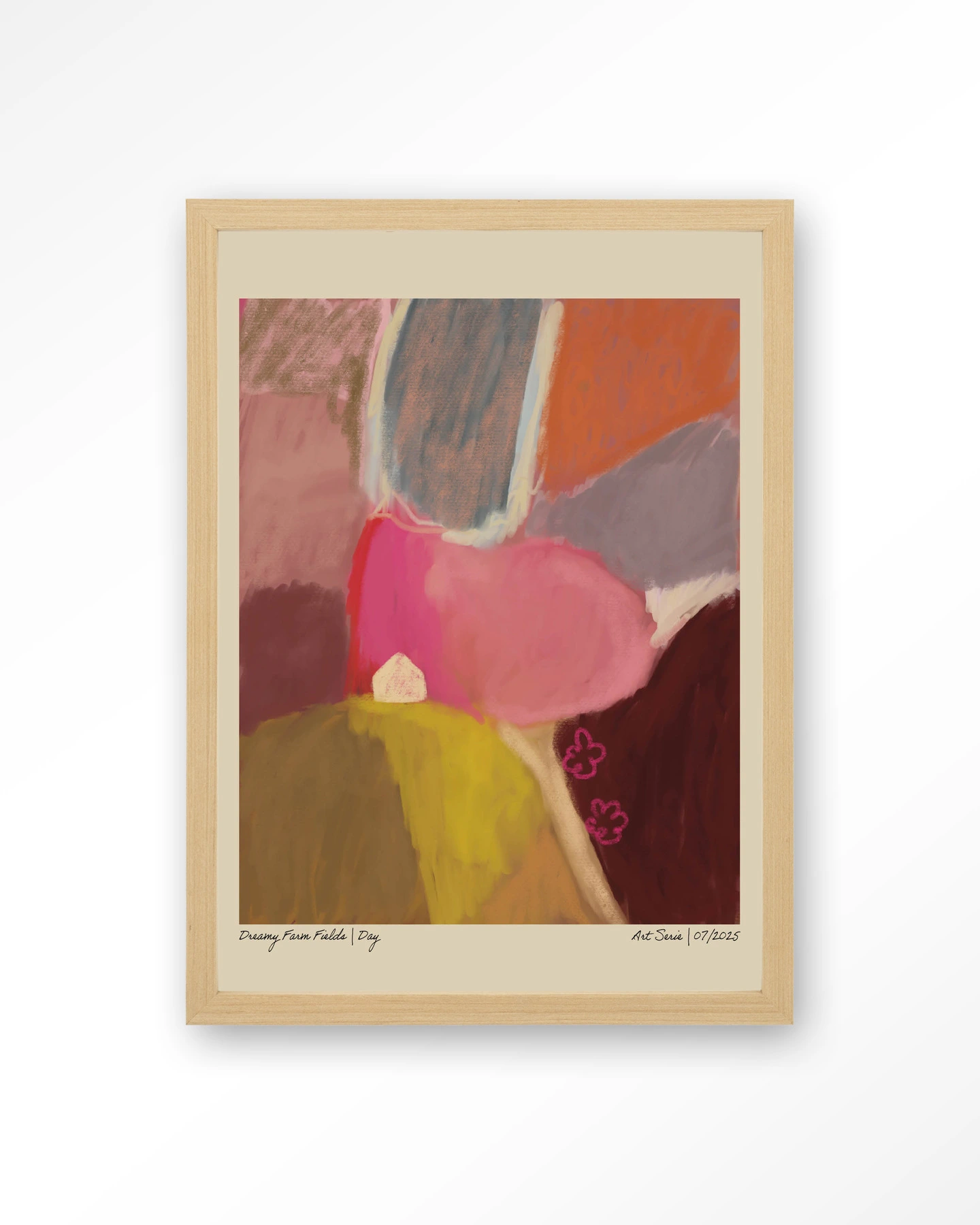 Dreamy Farmfield By Day - Art print - Afbeelding 20