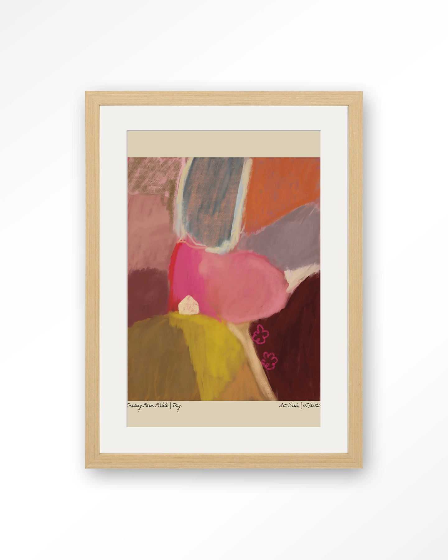 Dreamy Farmfield By Day - Art print - Afbeelding 24