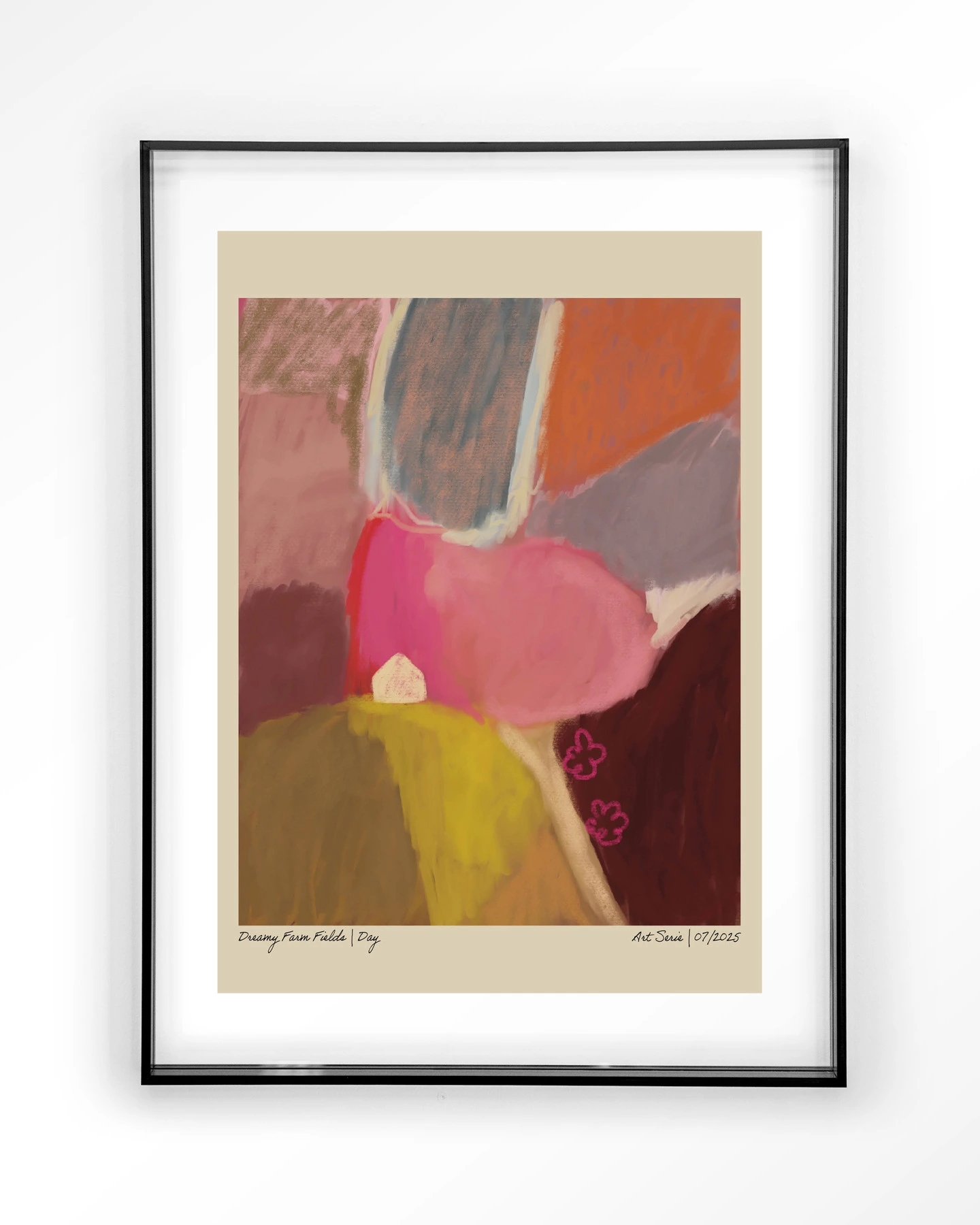 Dreamy Farmfield By Day - Art print - Afbeelding 9