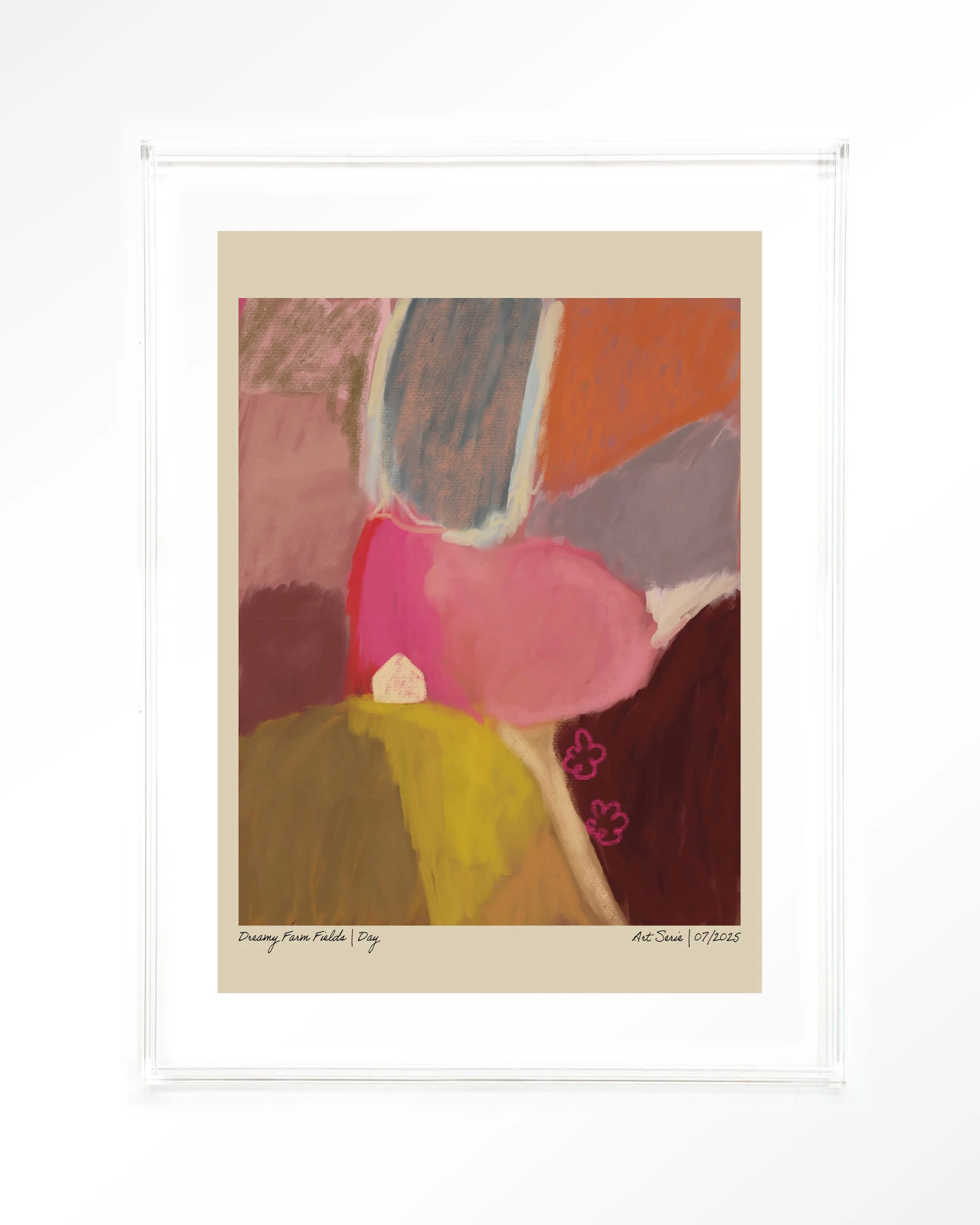 Dreamy Farmfield By Day - Art print - Afbeelding 10