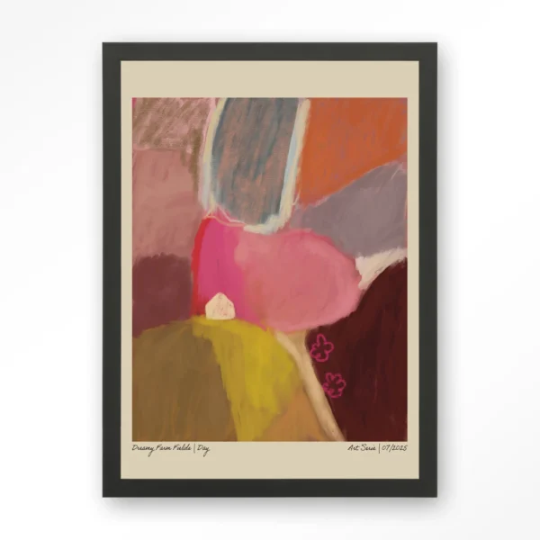 Dreamy Farmfield By Day - Art print
