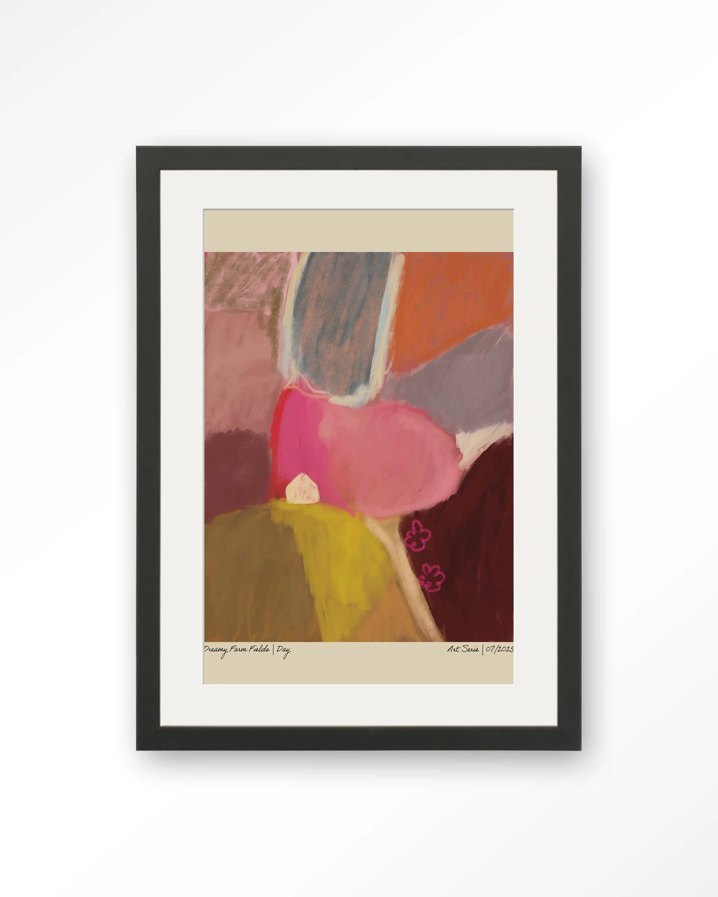 Dreamy Farmfield By Day - Art print - Afbeelding 5