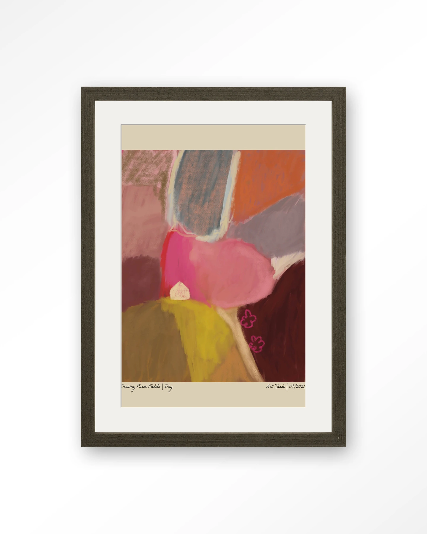 Dreamy Farmfield By Day - Art print - Afbeelding 7