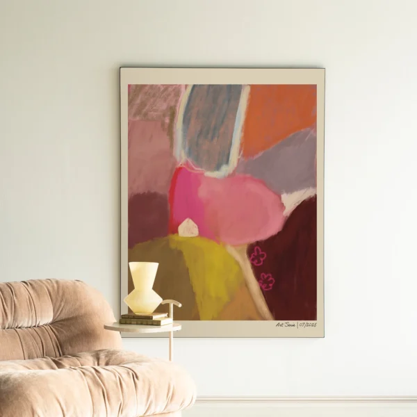 Dreamy Farmfield By Day - Wandkleed