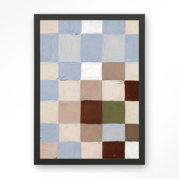 Blue Blocks - Art print
