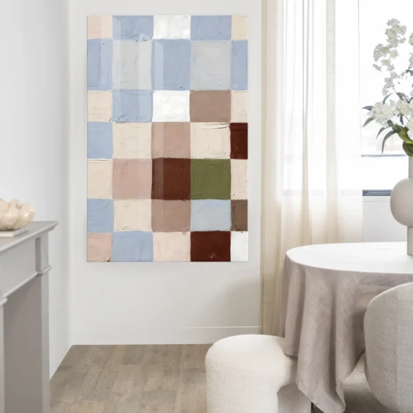Blue Blocks - Glas