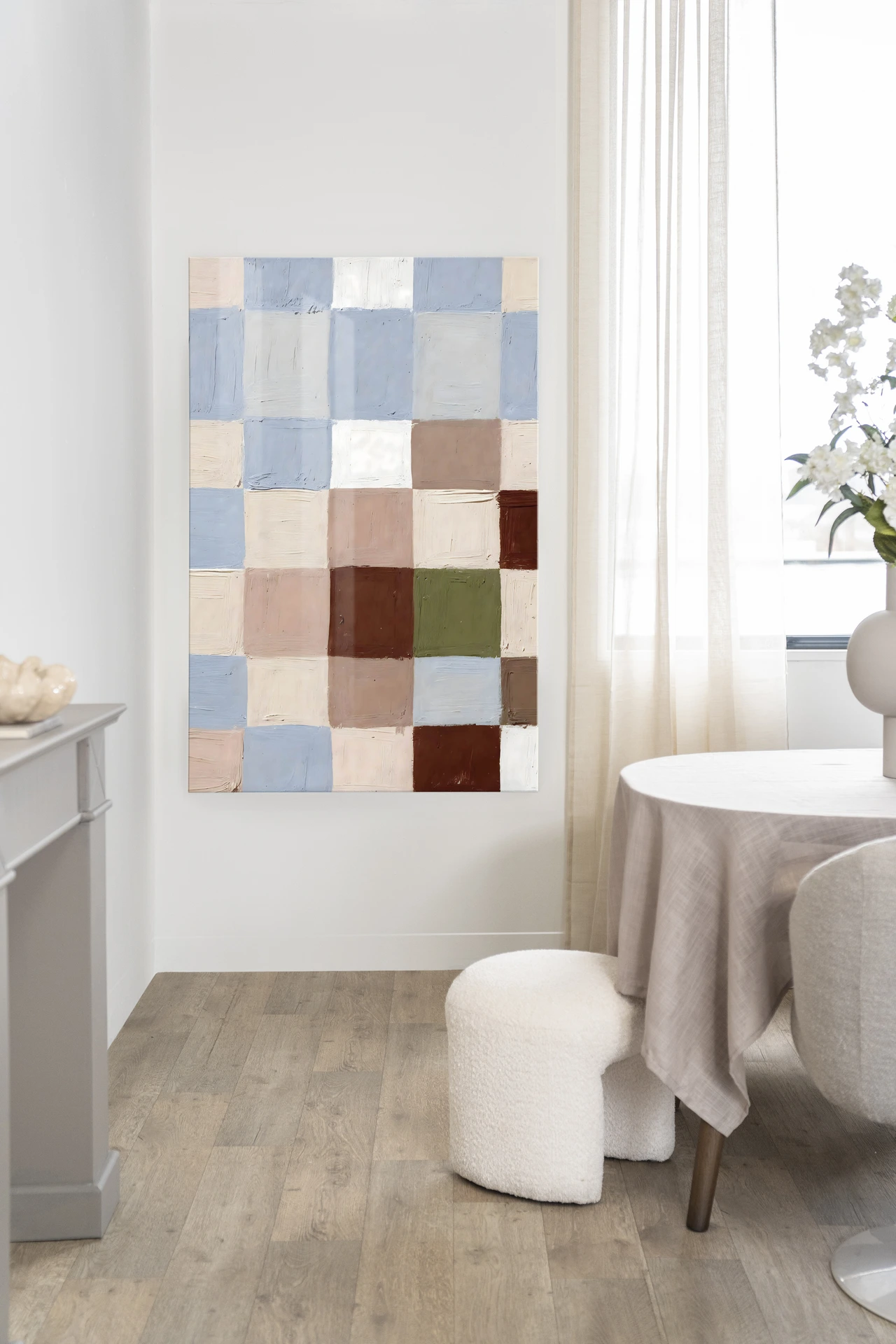 Blue Blocks - Glas