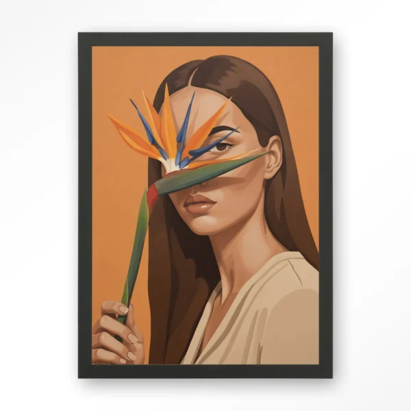 Girl Of Paradise - Art print