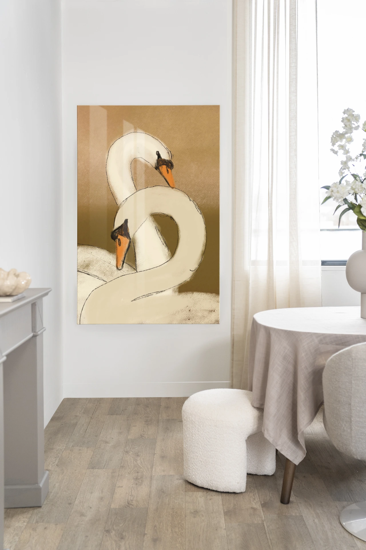Swan Lake Green - Glas