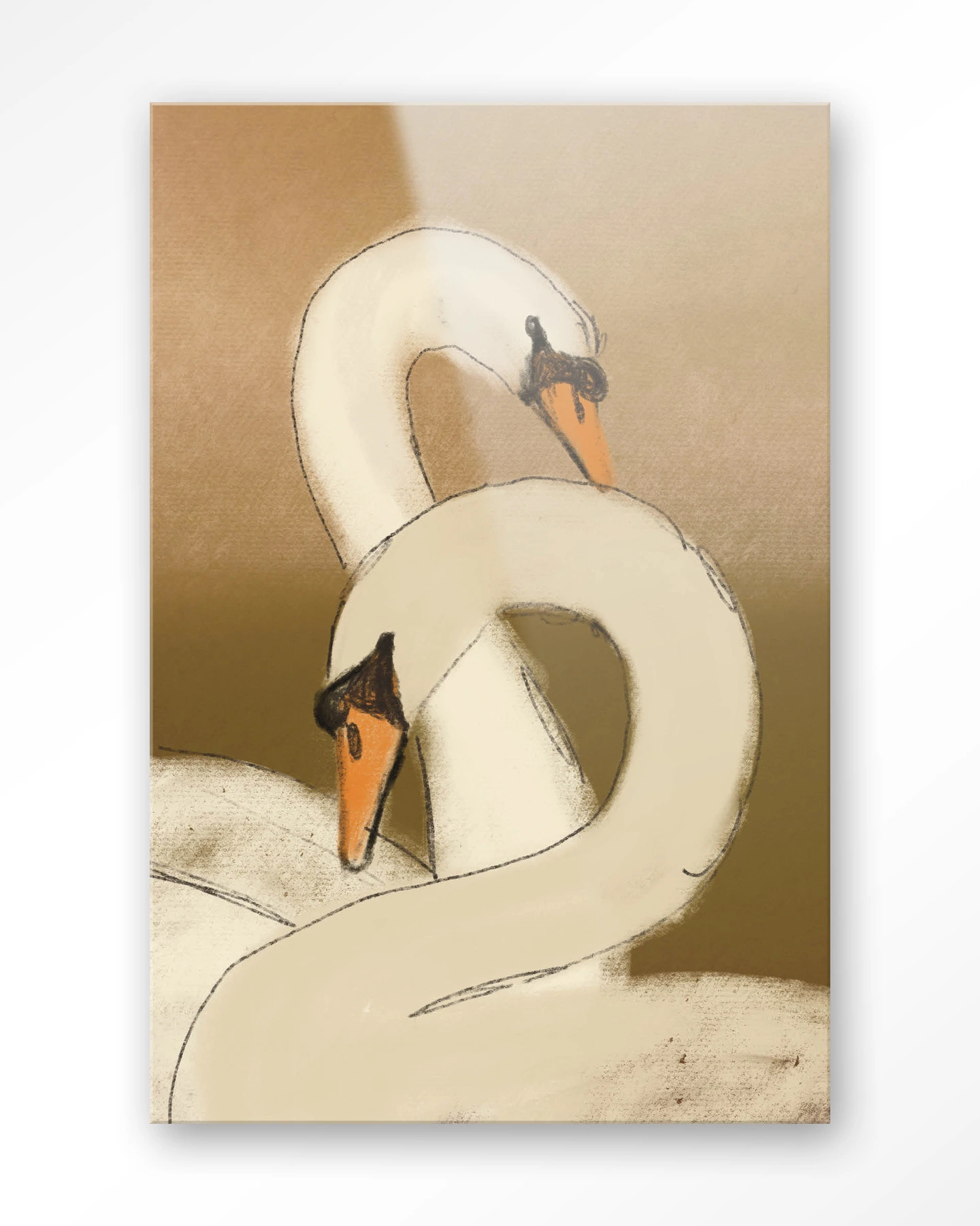 Swan Lake Green - Glas - Afbeelding 2