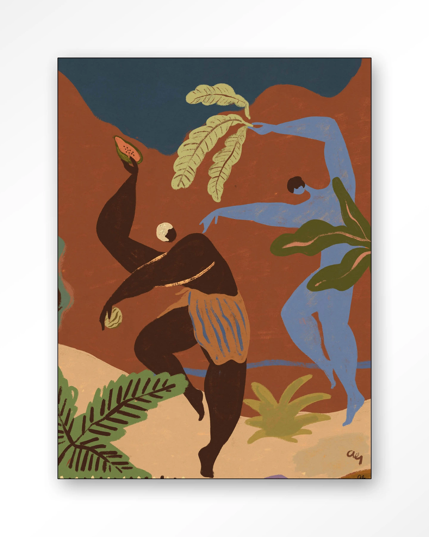 Wild Rhythm - Wandkleed - Afbeelding 6