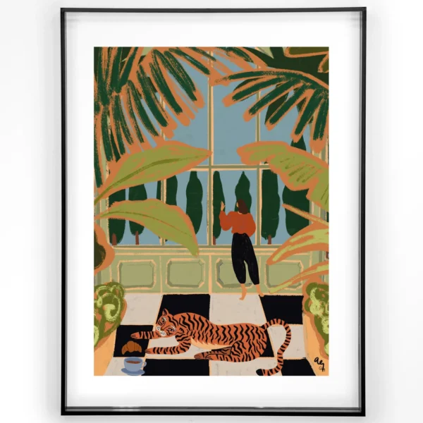 Green House - Art print