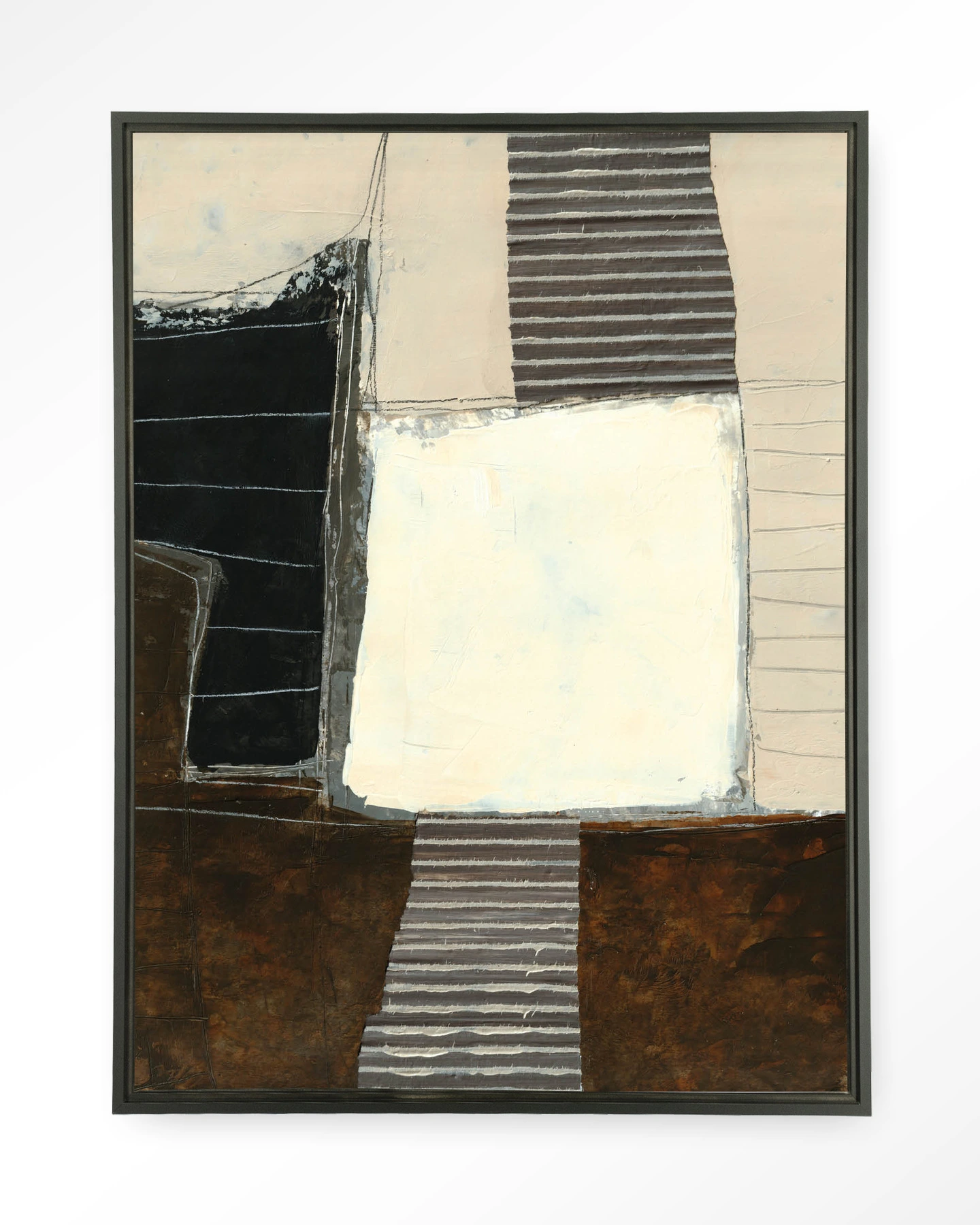 Abstract 8 - Wandkleed - Afbeelding 5