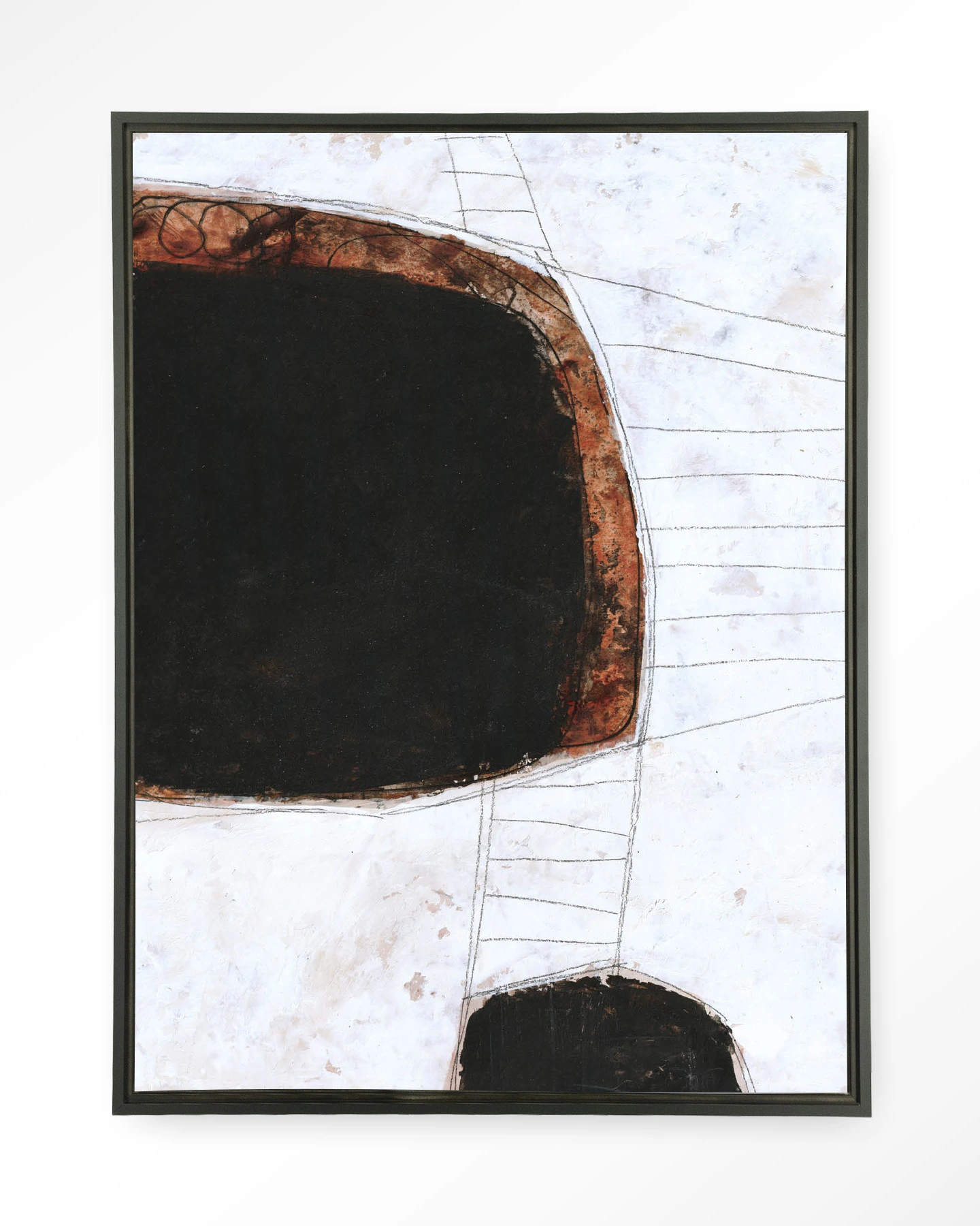 Abstract 9 - Wandkleed - Afbeelding 10