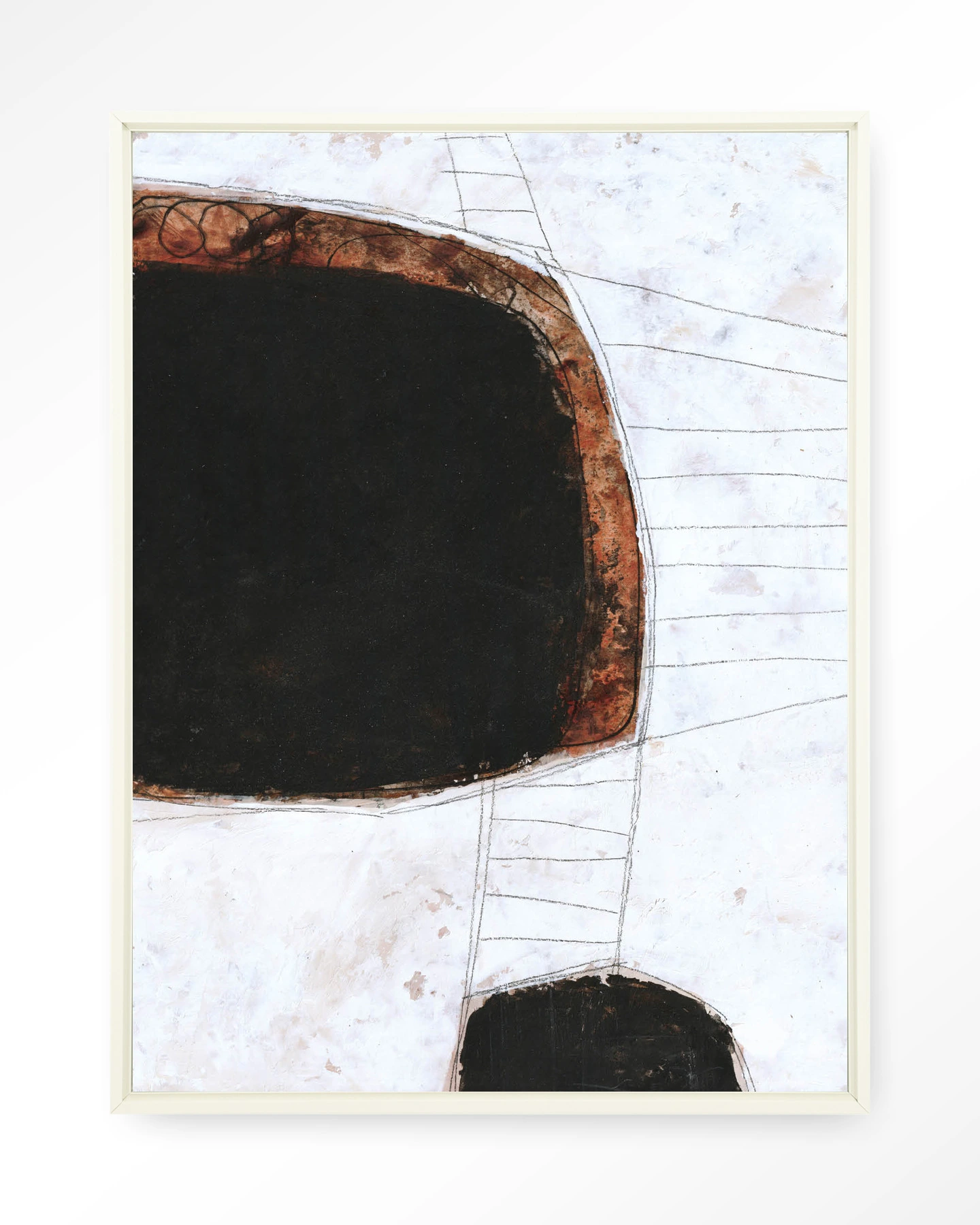 Abstract 9 - Wandkleed - Afbeelding 9