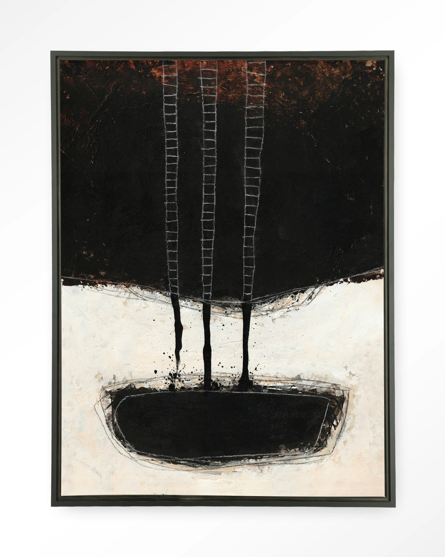 Abstract 9 - Wandkleed - Afbeelding 22