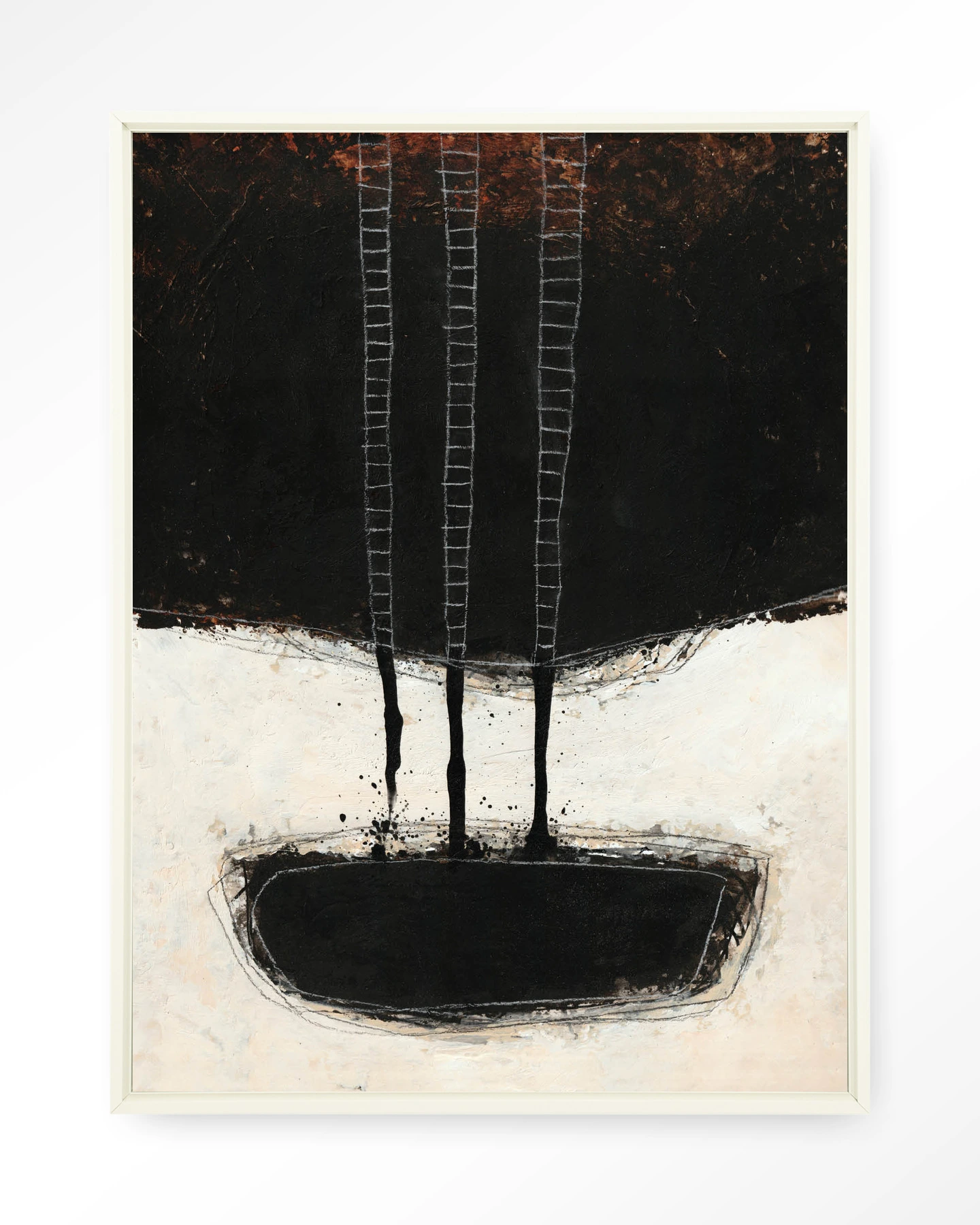 Abstract 9 - Wandkleed - Afbeelding 21