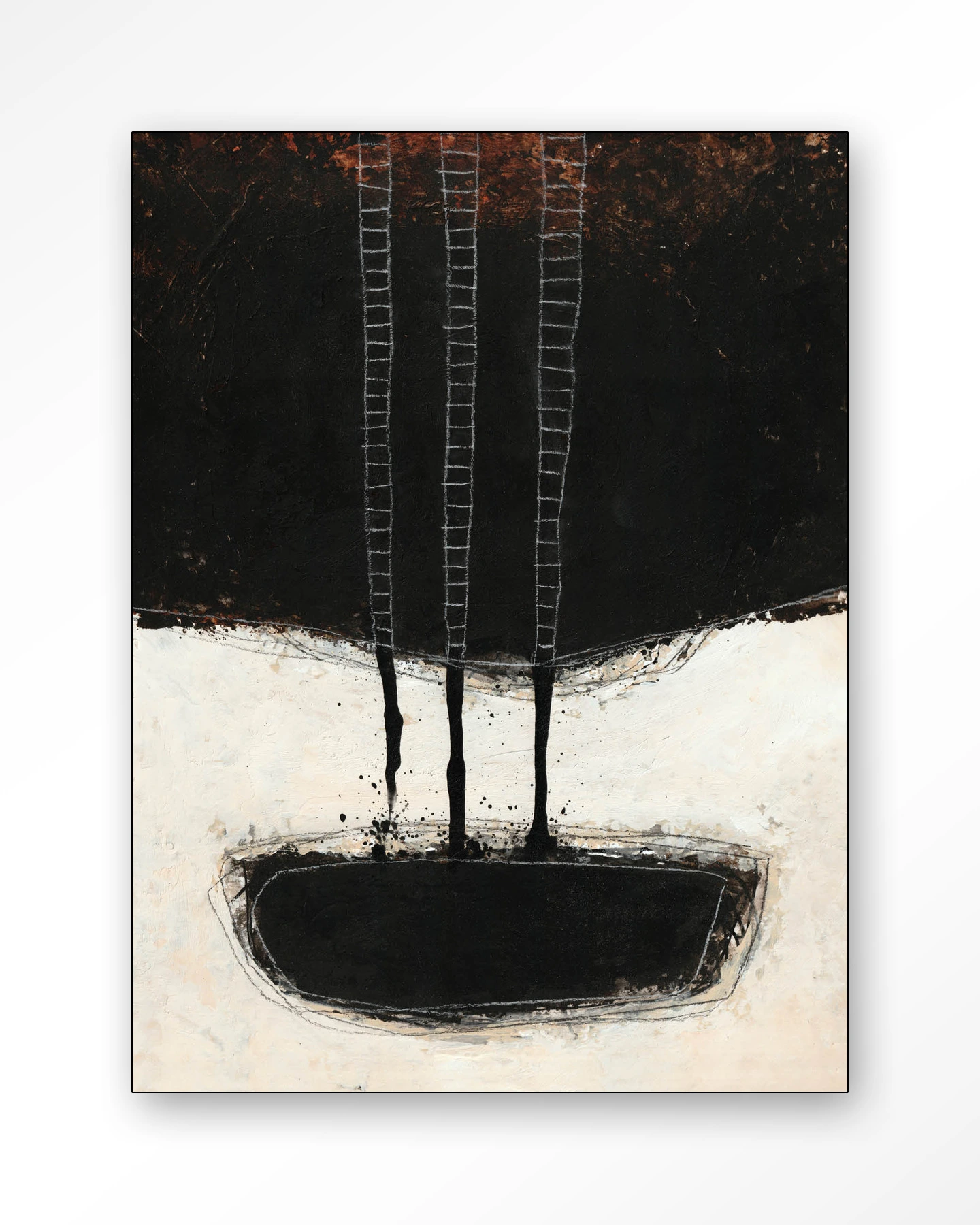 Abstract 9 - Wandkleed - Afbeelding 20