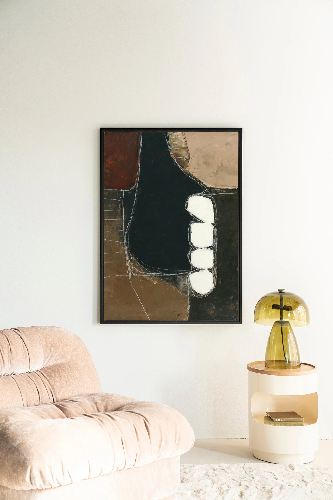 Abstract 10 - Wandkleed - Afbeelding 2