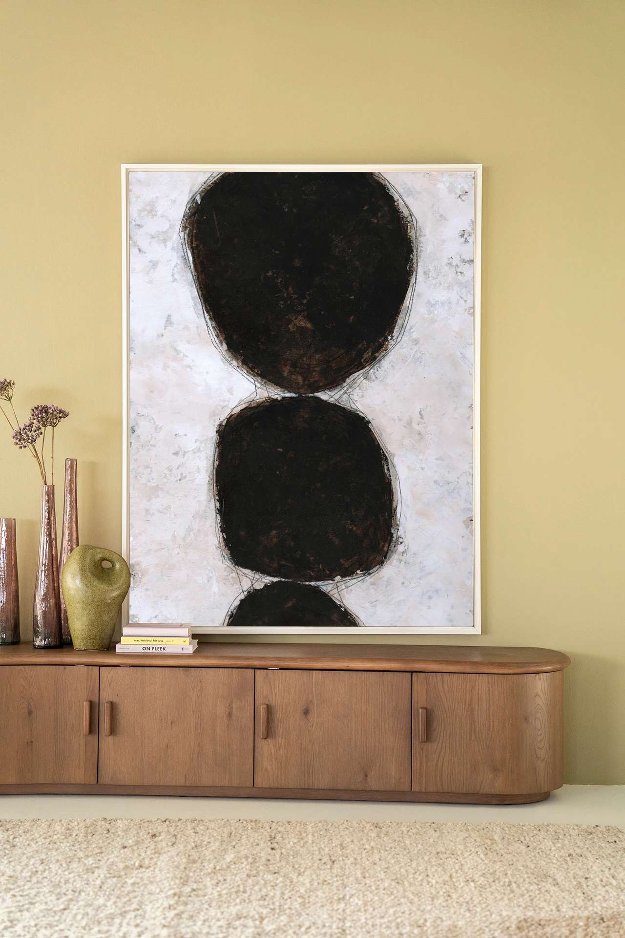 Abstract 13 - Wandkleed - Afbeelding 2