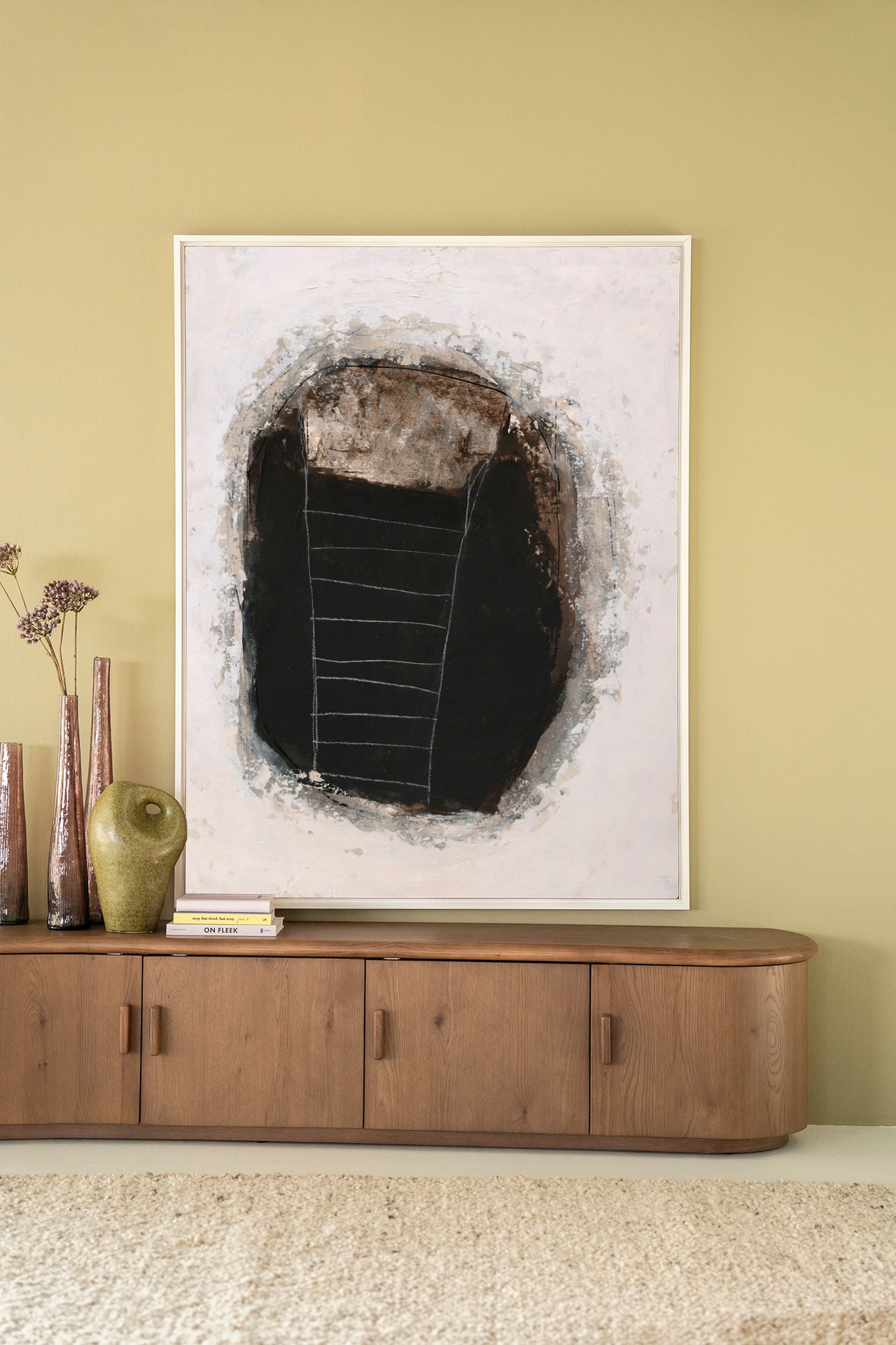 Abstract 14 - Wandkleed - Afbeelding 2