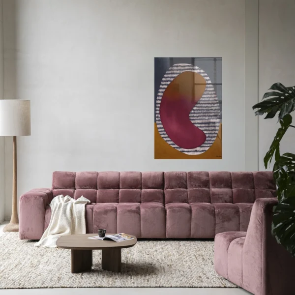 Horizontal Oval - Glas