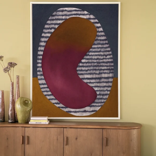 Horizontal Oval - Wandkleed