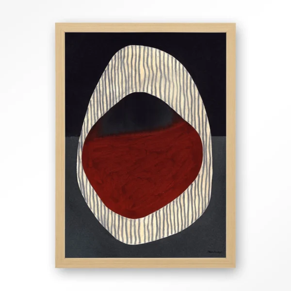 Vertical Oval - Art print