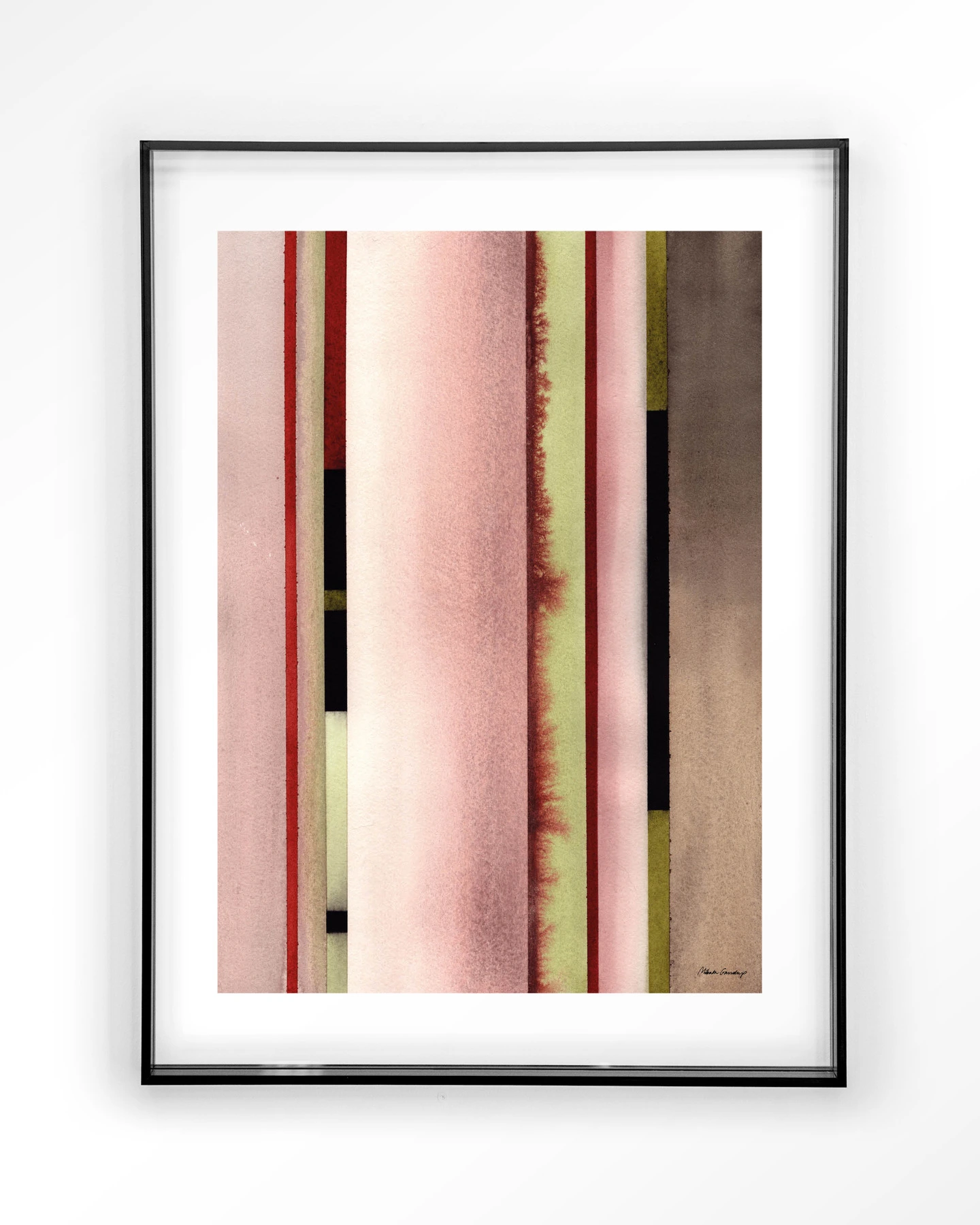 Vertical Rose - Art print - Afbeelding 9