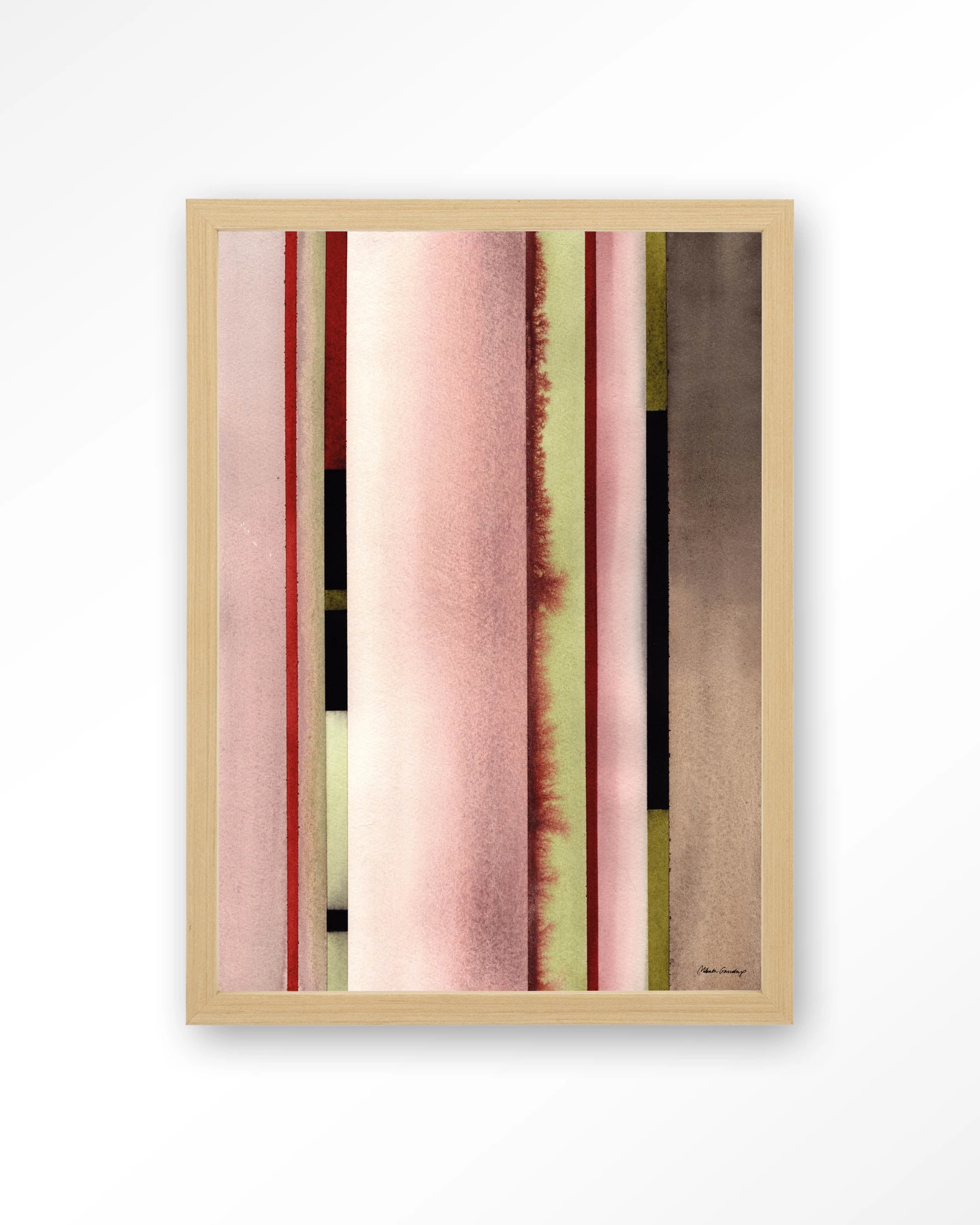 Vertical Rose - Art print