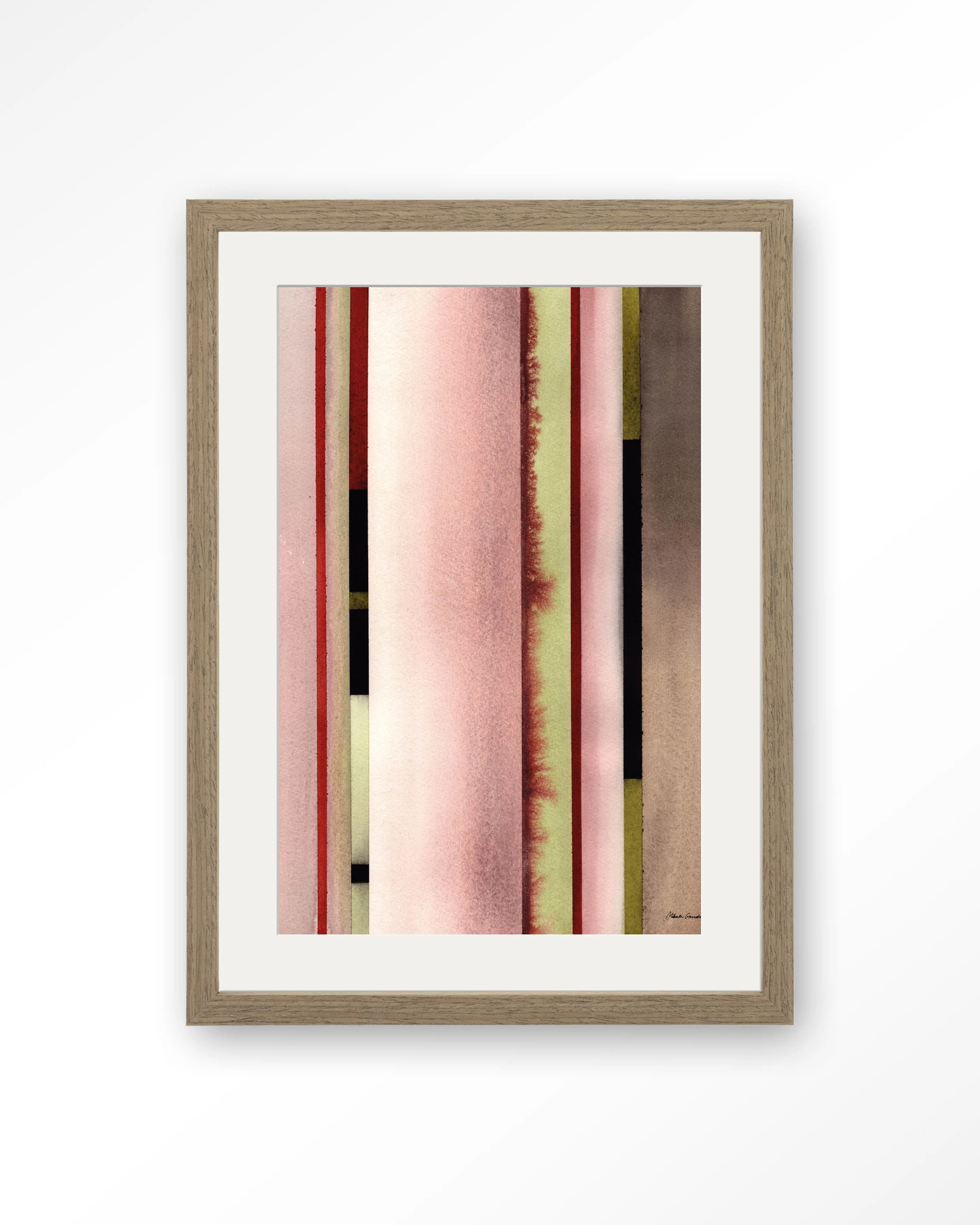 Vertical Rose - Art print - Afbeelding 6