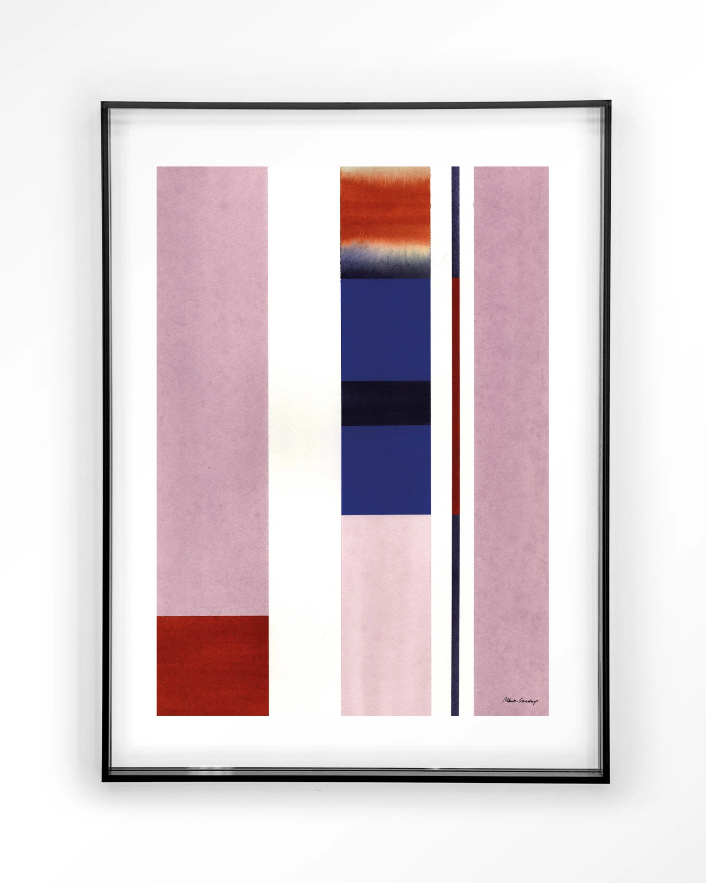 Vertical Lilac - Art print - Afbeelding 9