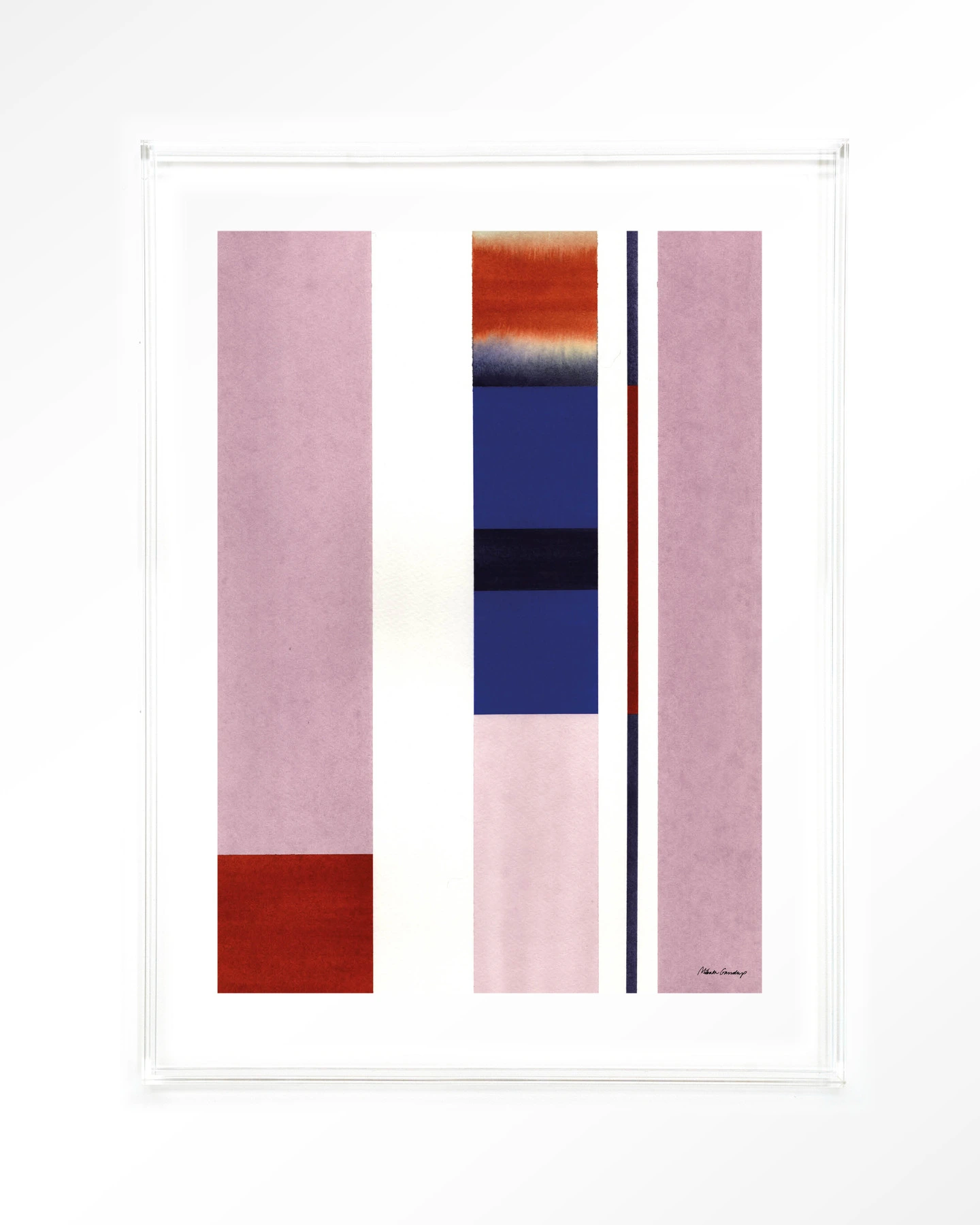 Vertical Lilac - Art print - Afbeelding 10