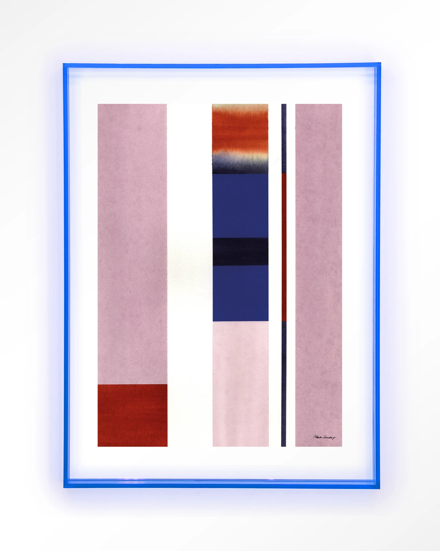 Vertical Lilac - Art print - Afbeelding 12