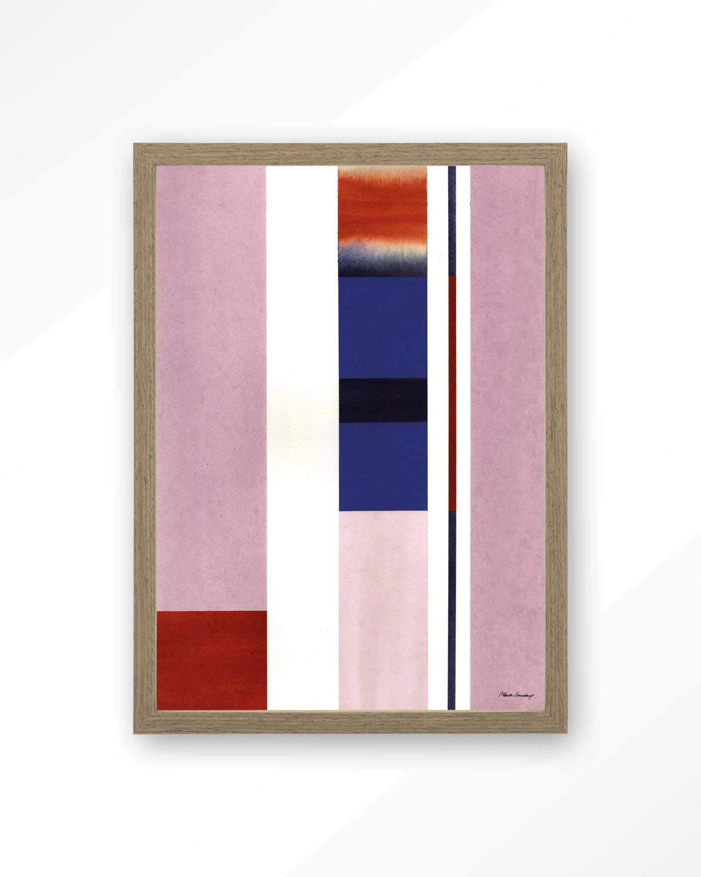 Vertical Lilac - Art print - Afbeelding 3