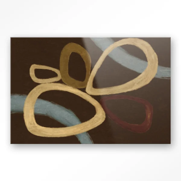 Ring Of Abstraction Brown - Glas