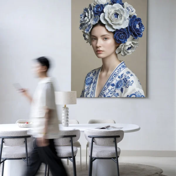 Royal Blue - Wandkleed