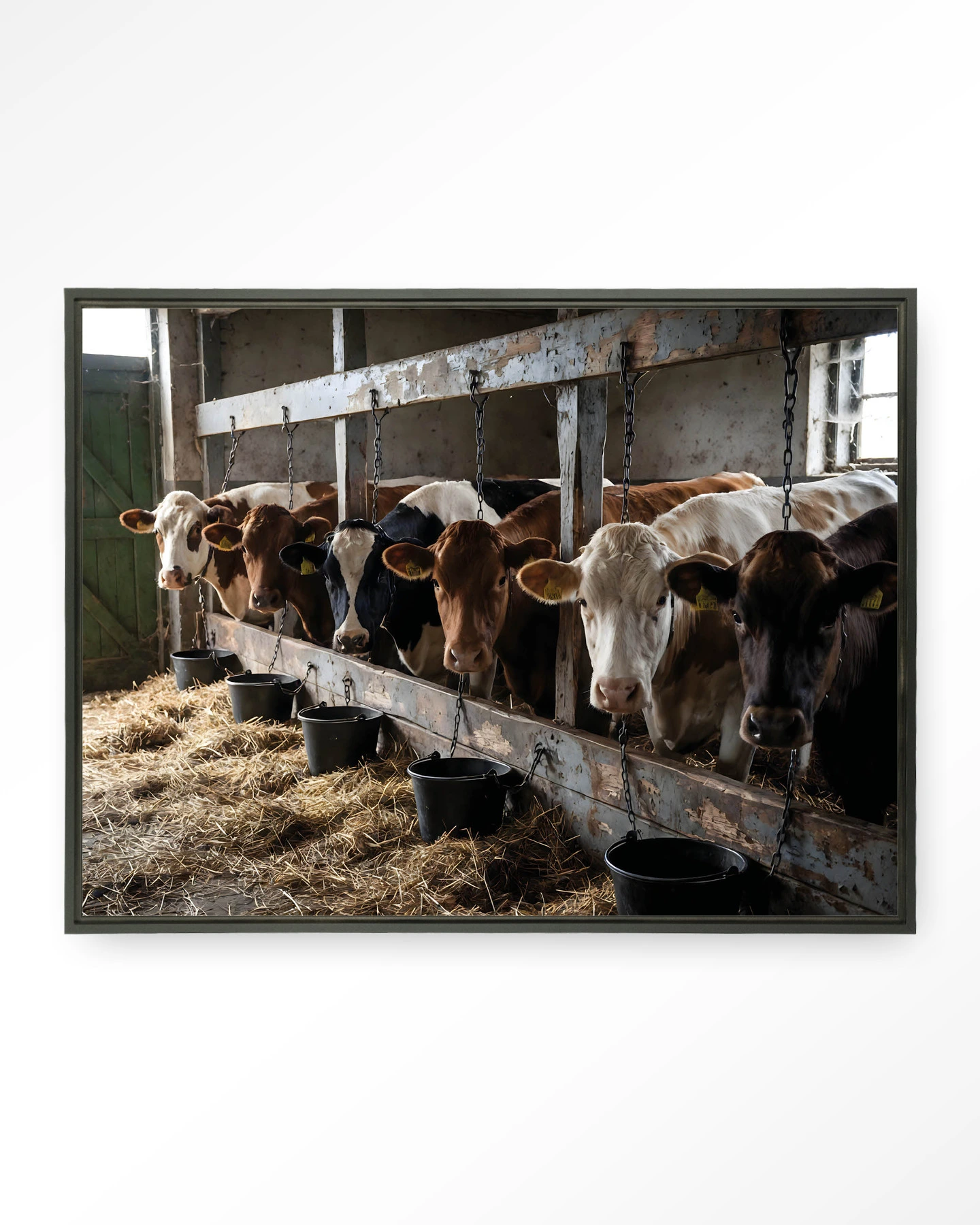The Cow Barn - Wandkleed - Afbeelding 4
