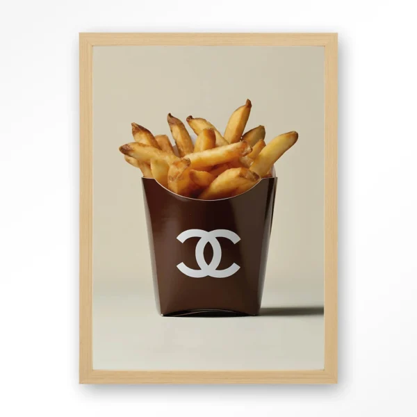 Luxury Fries - Art print