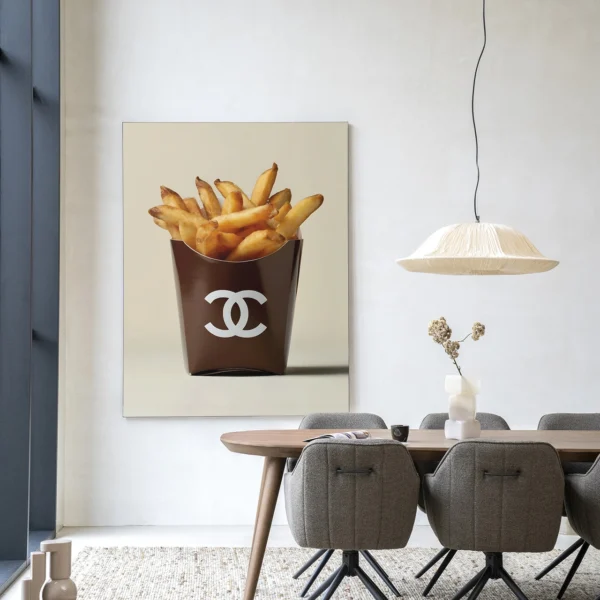 Luxury Fries - Wandkleed