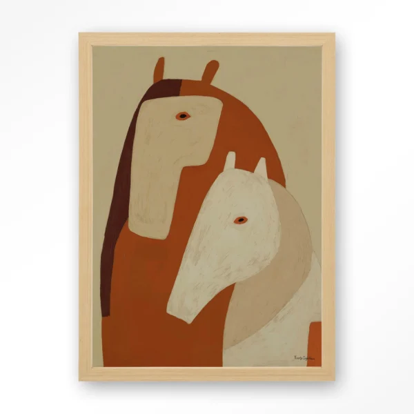Held By Her - Art print