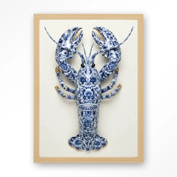 Blue Lobster - Art print