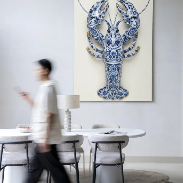 Blue Lobster - Wandkleed