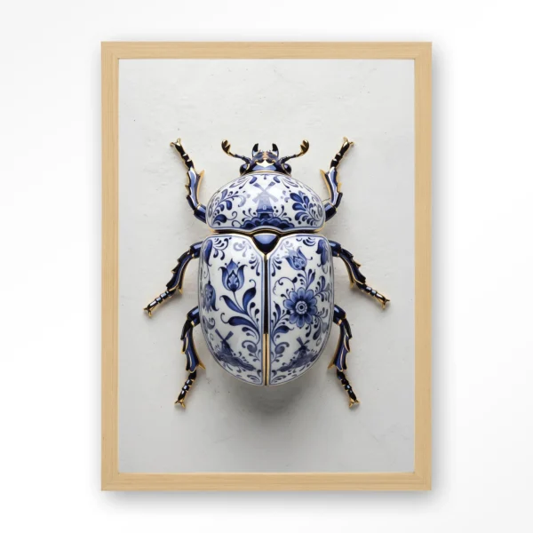 Blue Beatle - Art print