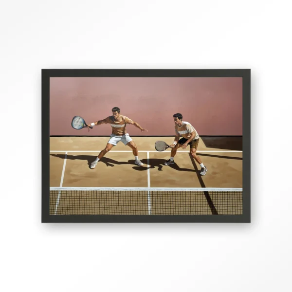 Padel Court - Art print